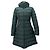Moncler Flamette Damen Lang Daunenjacke Schwarz - Ansicht 2