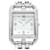 Hermès Cape Cod Diamond Stahl-Uhr Silber  - Ansicht 1