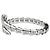 Bulgari Bracciale Serpenti Viper con diamanti Bianco - vista 2