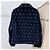 Louis Vuitton Giacca Blouson da Sera in Velluto Monogramma LV Multicolore - vista 4