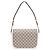 Gucci Borsa a tracolla GG Supreme Canvas Horsebit bianca Marrone - vista 4