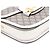 Gucci Borsa a tracolla GG Supreme Canvas Horsebit bianca Marrone - vista 7