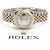 Rolex Orologio Datejust da donna con quadrante in perla rosa e diamanti - vista 24