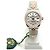 Rolex Orologio Datejust da donna con quadrante in perla rosa e diamanti - vista 4
