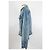 Balenciaga Jeansjacke Wave Logo Blau - Ansicht 4