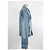 Balenciaga Jeansjacke Wave Logo Blau - Ansicht 5
