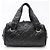 Chanel Borsa Tote Bowling Black Caviar Silver Timeless Nero