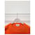 Hermès Kaschmirstrickpullover mit orangefarbenem Lederpatch-Detail  - Ansicht 2