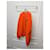 Hermès Kaschmirstrickpullover mit orangefarbenem Lederpatch-Detail  - Ansicht 3