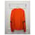 Hermès Kaschmirstrickpullover mit orangefarbenem Lederpatch-Detail  - Ansicht 4