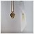 Dior CD Logo Half Heartstone Halskette (Premium Necklace) Golden - Ansicht 3