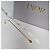 Dior CD Logo Half Heartstone Halskette (Premium Necklace) Golden - Ansicht 5