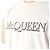 Alexander Mcqueen T-Shirt mit Logo-Stickerei Creme Weiß - Ansicht 12