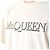 Alexander Mcqueen T-Shirt mit Logo-Stickerei Creme Weiß - Ansicht 6