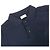Moncler Polo-Shirt aus Seiden-Leinen-Strick Blau - Ansicht 4