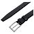 Prada Leather Silver Buckle Belt Black - view 4