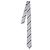 Thom Browne Cravatta Mogador Classic con listino Outline Lip Stripe Marrone - vista 4