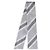 Thom Browne Cravatta Mogador Classic con listino Outline Lip Stripe Marrone - vista 5
