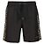 Versace Pantaloncini da bagno in jacquard Nero - vista 3