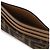 Fendi Tarjetero plano en tejido jacquard FF marrón Castaño - vista 8