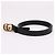 Gucci Cinturón dorado para mujer Negro - vista 3