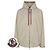 Moncler Beige Cerou Lightweight Goose Down Zip Jacket White