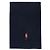 Ralph Lauren Sciarpa in maglia a coste Holiday Bear Nero
