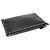 Valentino Clutch Stampex Alce in pelle di vitello nera con chiusura Gold Lockstud Nero - vista 5