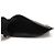 Valentino Clutch Stampex Alce in pelle di vitello nera con chiusura Gold Lockstud Nero - vista 6