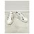Roger Vivier Sneakers White Vib Skate Metal Buckle Bianco - vista 3