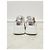 Roger Vivier Sneakers White Vib Skate Metal Buckle Bianco - vista 6