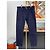Dior Pantaloni in cotone Oblique Navy Blu - vista 2