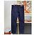 Dior Pantaloni in cotone Oblique Navy Blu - vista 5