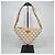 Prada Mini borsa in tessuto ricamato Argento - vista 4