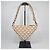 Prada Mini borsa in tessuto ricamato Argento - vista 5