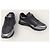 Louis Vuitton Sneakers Runaway in pelle Trousseau nero e argento - vista 4