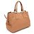 Borsa Tote e Borsa a Spalla in Vitello Daino Prada Marrone - vista 2