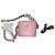 Vanity Chanel Beauty case per trucco rosa elegante con catena dorata