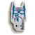 Hermès Badge Cheval Masque Argento  - vista 4