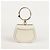 Chloé Piccola borsa tote Nile in pelle bianca Bianco - vista 5