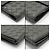 Bottega Veneta Cartera de malla trenzada Intrecciato gris Castaño - vista 10