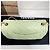 Chanel Mini bolsa transversal Classic Golden Ball em pele de cordeiro Verde - vista 5