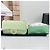 Chanel Mini bolsa transversal Classic Golden Ball em pele de cordeiro Verde - vista 9
