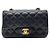 Chanel Borsa a tracolla Classic New Mini in agnello Nero