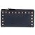 Valentino Rockstud Damen-Langgeldbörse Navy Blau