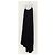 Louis Vuitton Falda Maxi de seda plisada negra Negro - vista 2