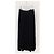 Louis Vuitton Falda Maxi de seda plisada negra Negro - vista 4