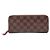 Louis Vuitton Cartera Damier Clemence Roja