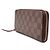 Louis Vuitton Cartera Damier Clemence Roja - vista 2