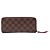 Louis Vuitton Cartera Damier Clemence Roja - vista 3